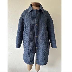 ISABEL MARANT ETOILE quilted chore coat COTTON JACKET sz S